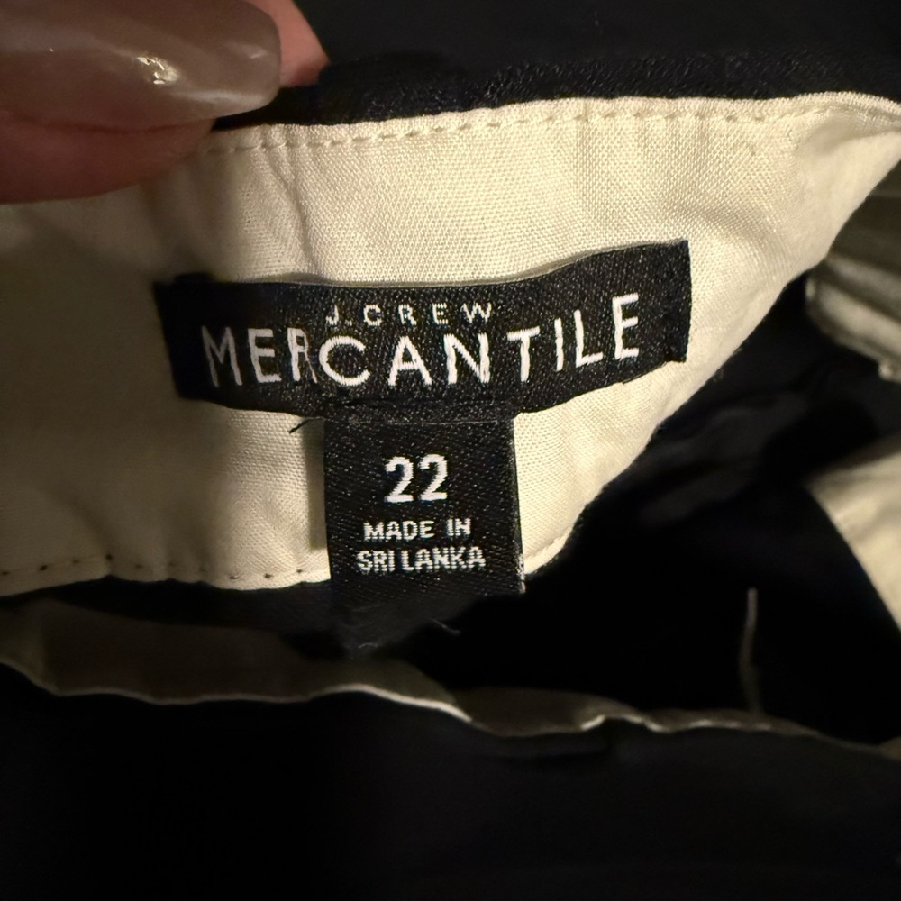 J.Crew Mercantile Black Slim Pants